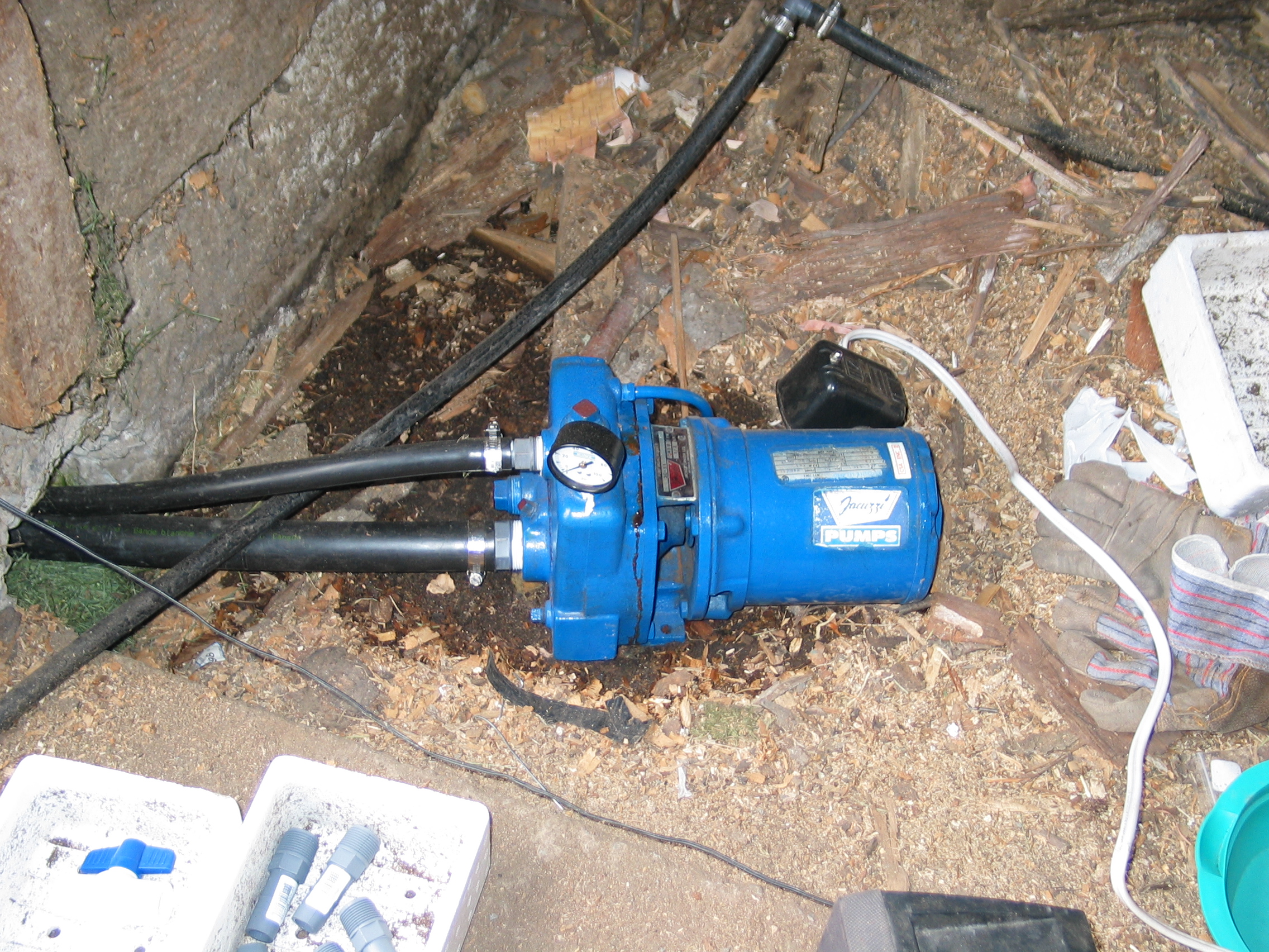 Pompe pour système d'irrigation